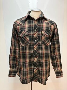 Wrangler Western Wear Men’s Medium Shirt